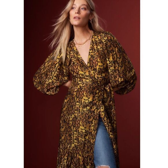 Anthropologie Saffron Wrap Maxi Dress
Carolina K - Picture 1 of 6
